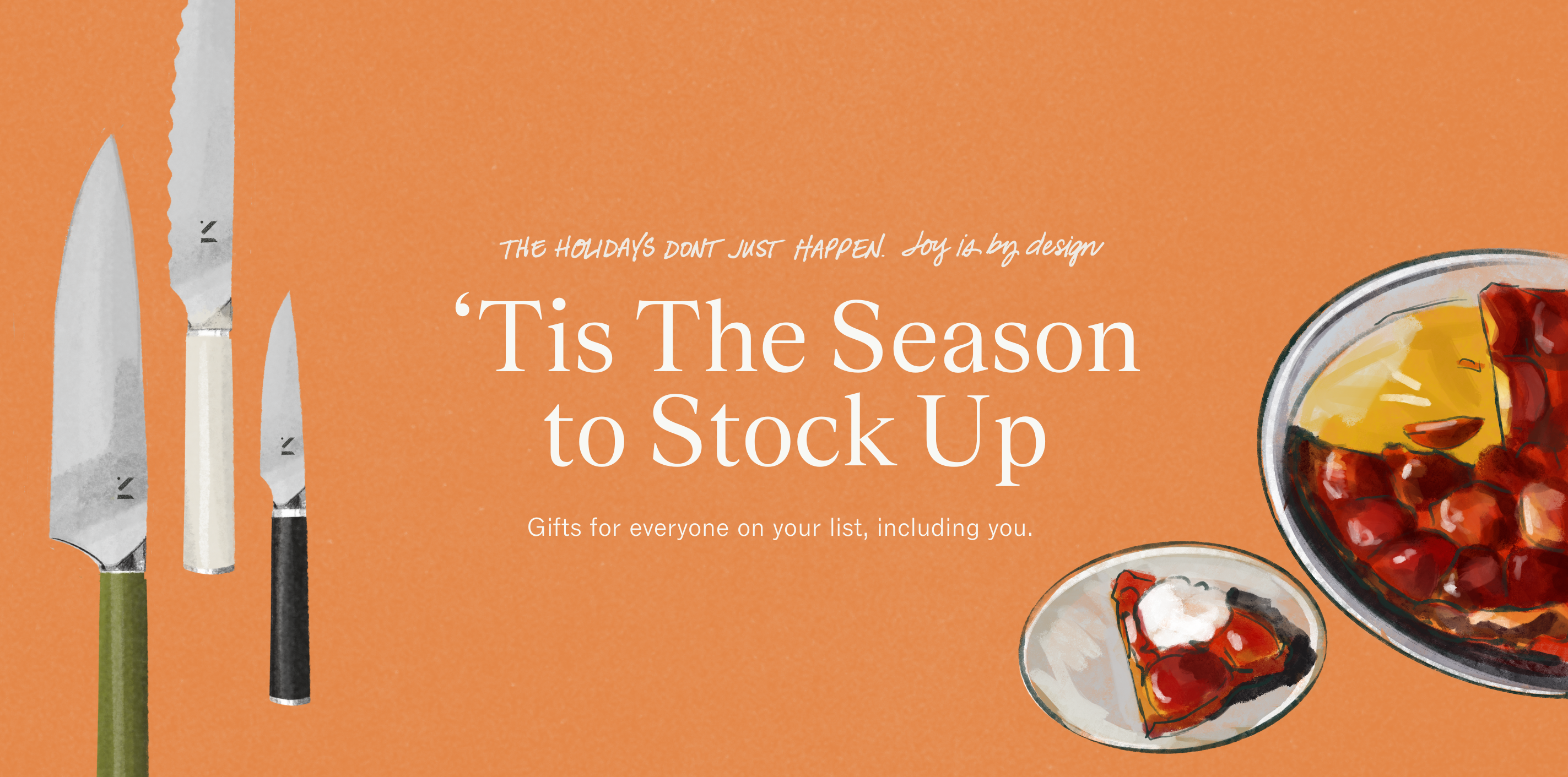 Lay your table for life.