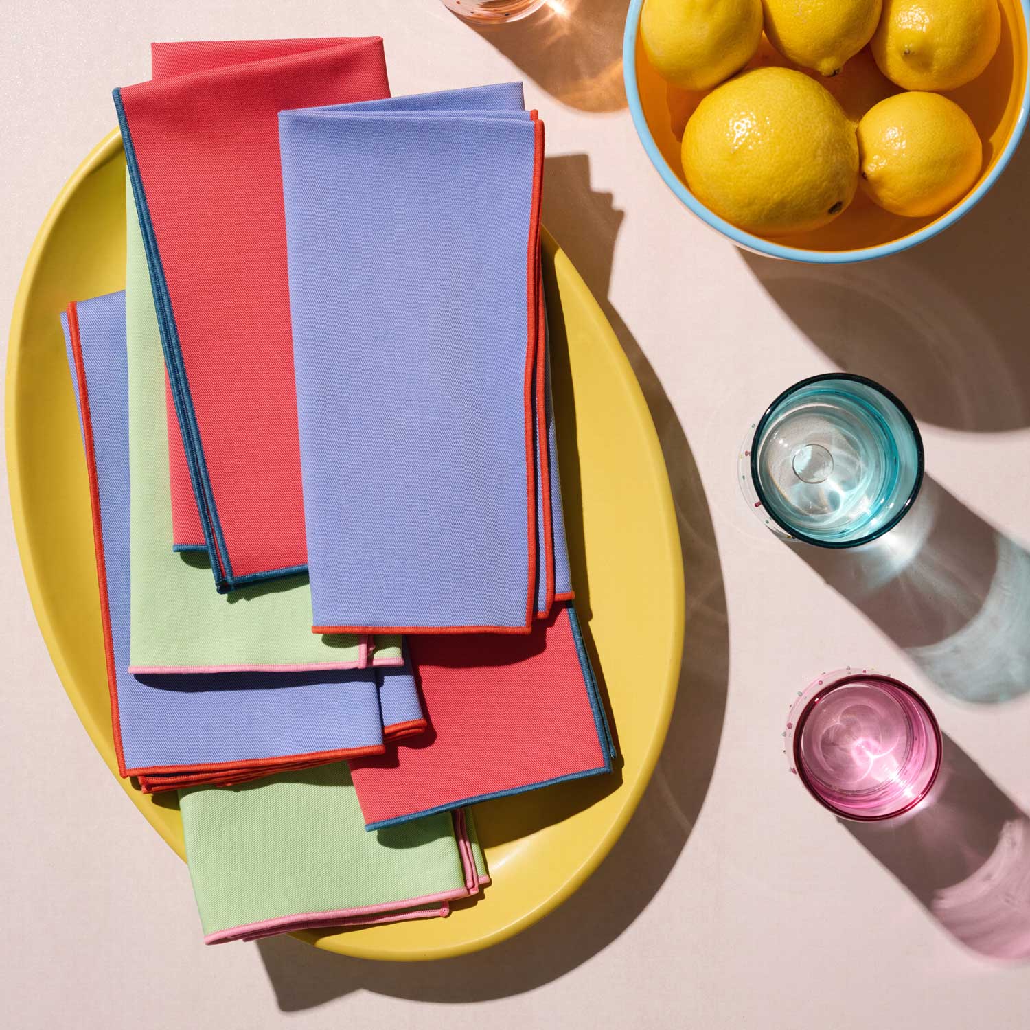 The AS Dinner Napkins in Party Wave