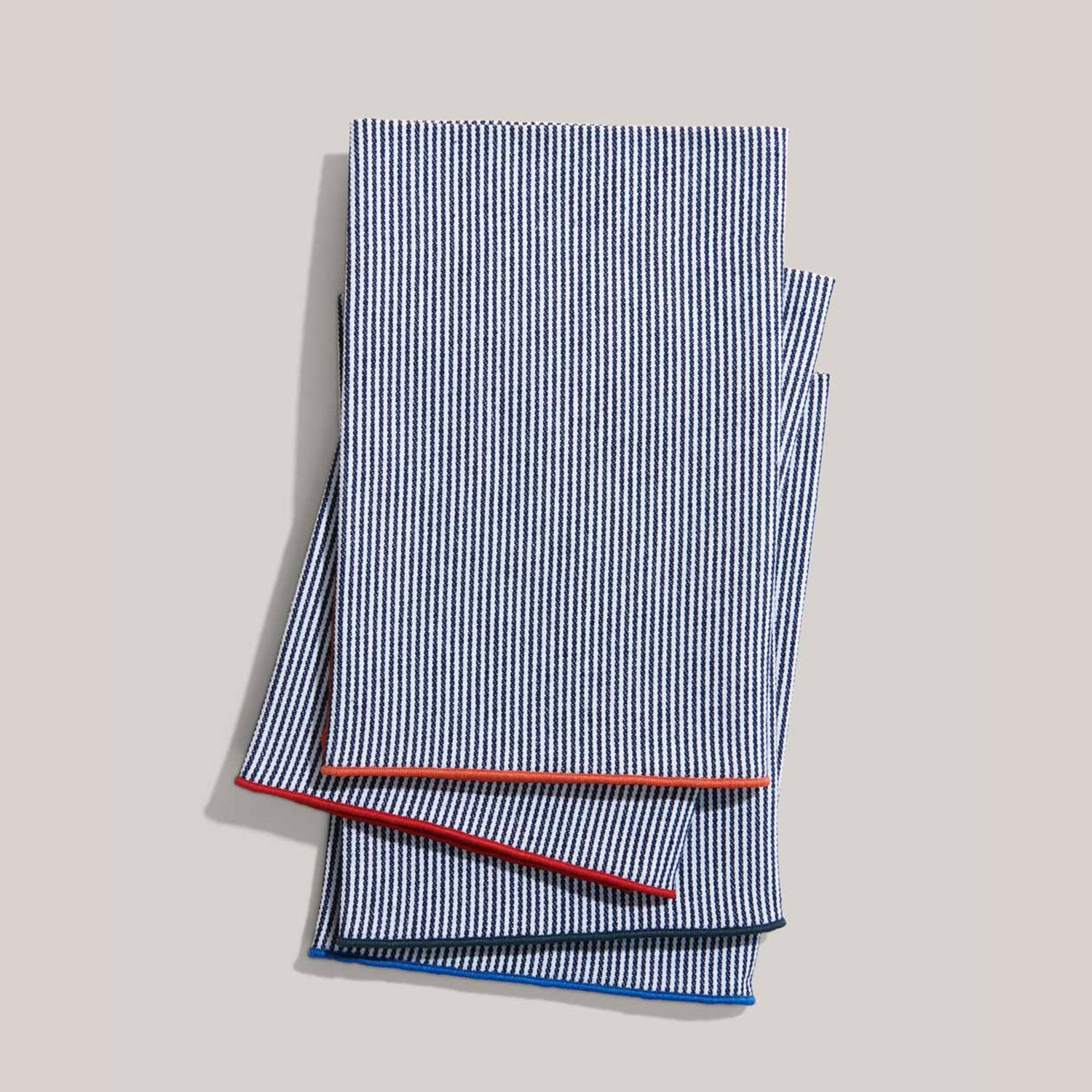 The AS Dinner Napkins in Americana Stripe